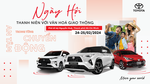 Chương trình Ngày hội thanh niên 2024 x Toyota Việt Nam