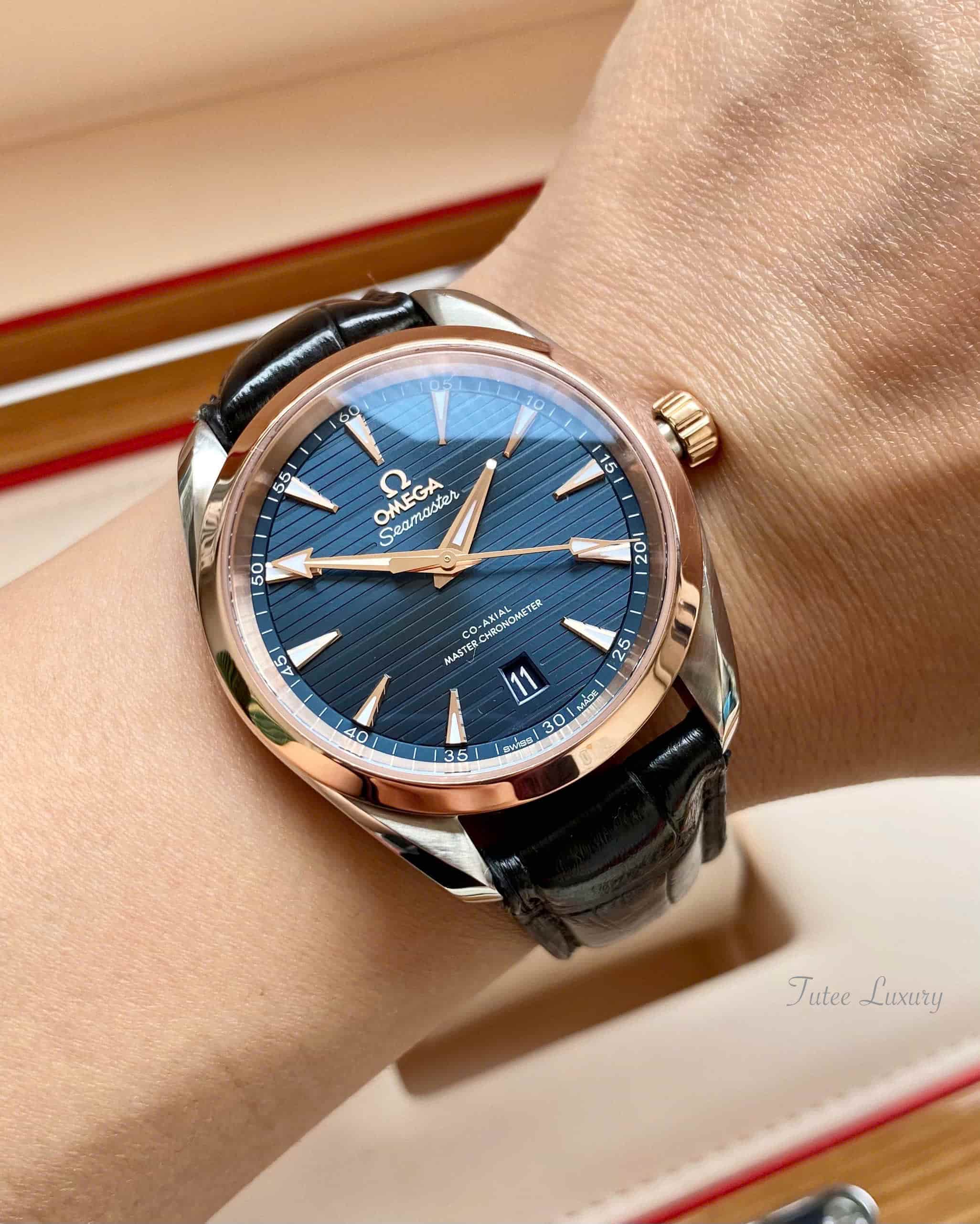 Omega Seamaster Aqua Terra Co-Axial Blue 220.23.38.20.03.001