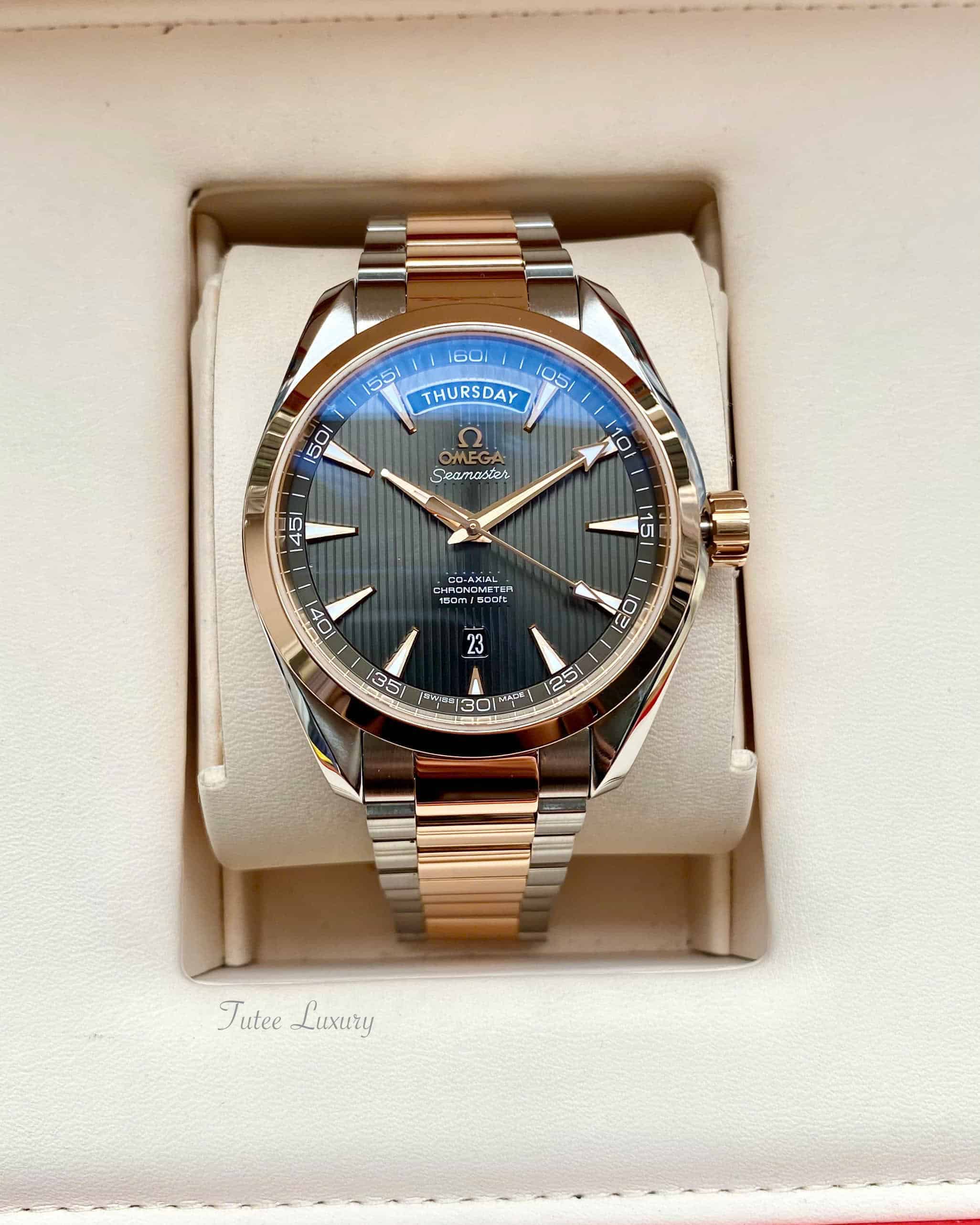 Omega Aqua Terra Day Date 231.20.42.22.06.001 Co Axial 41.5mm