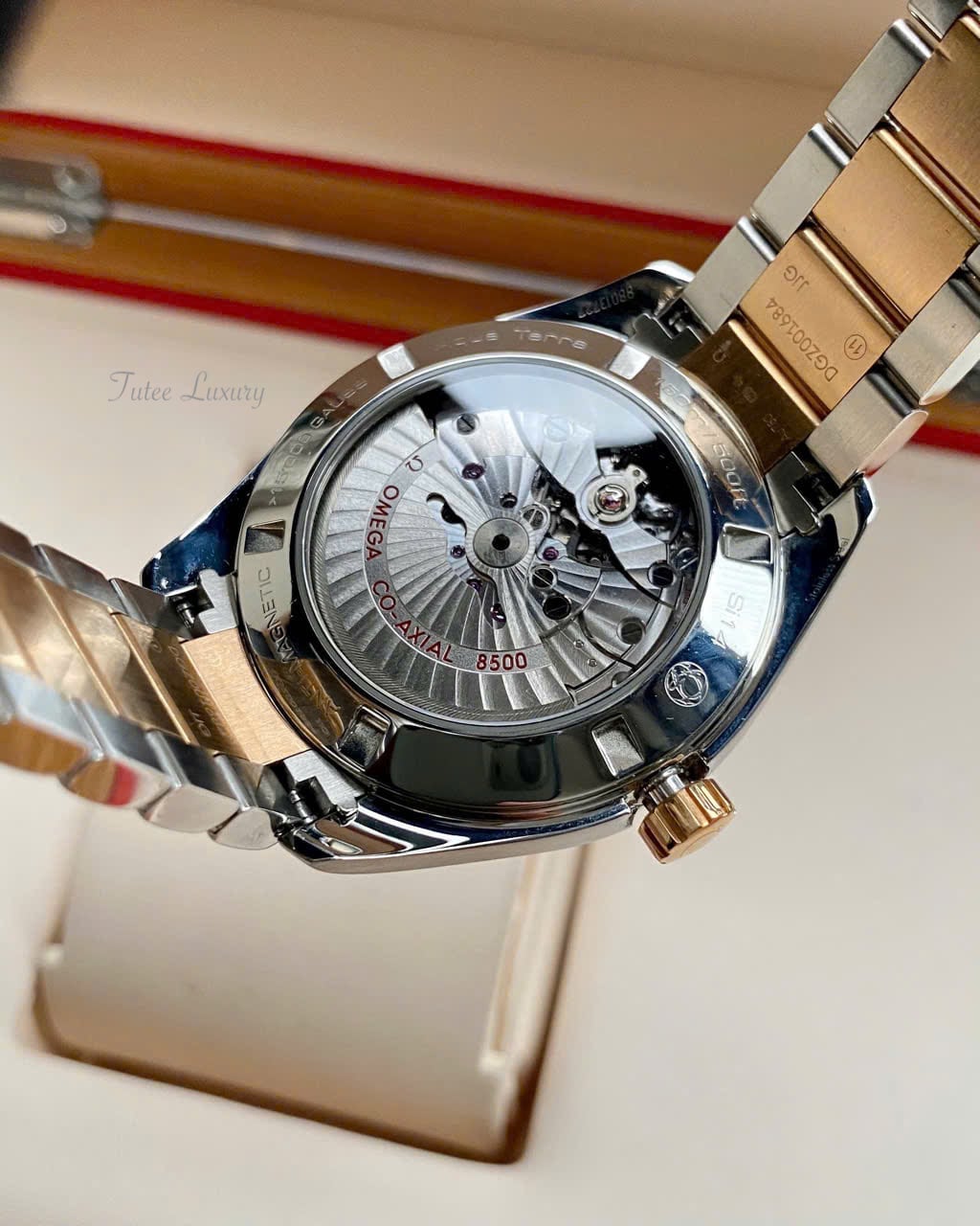 Omega Aqua Terra Master Co Axial Demi 18K Rose Gold 231.20.42.21.02.001 41.5mm