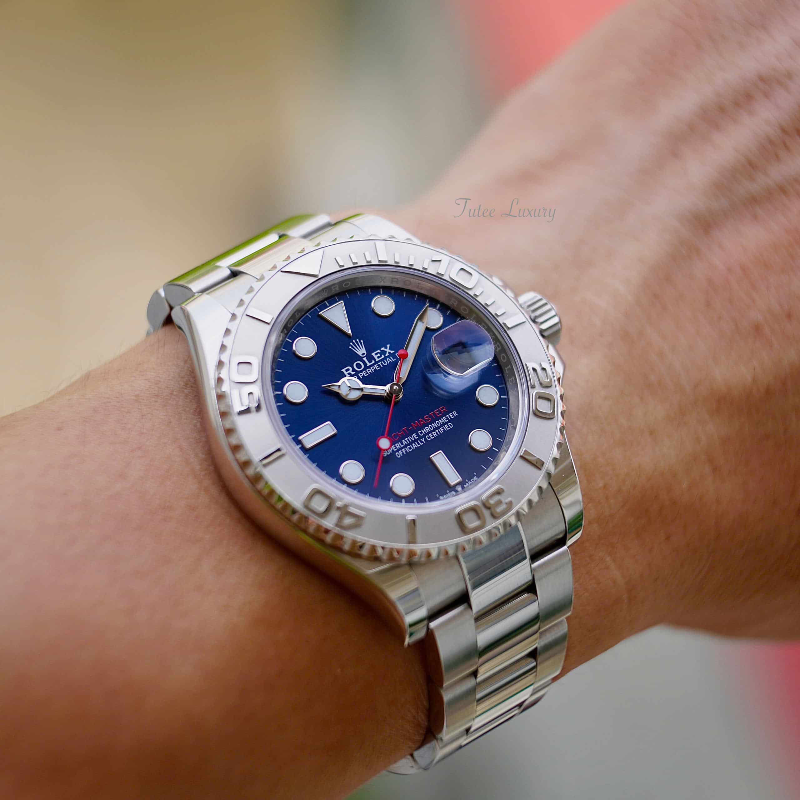 Rolex Yacht-Master 40 Platinum Bezel 126622-0002