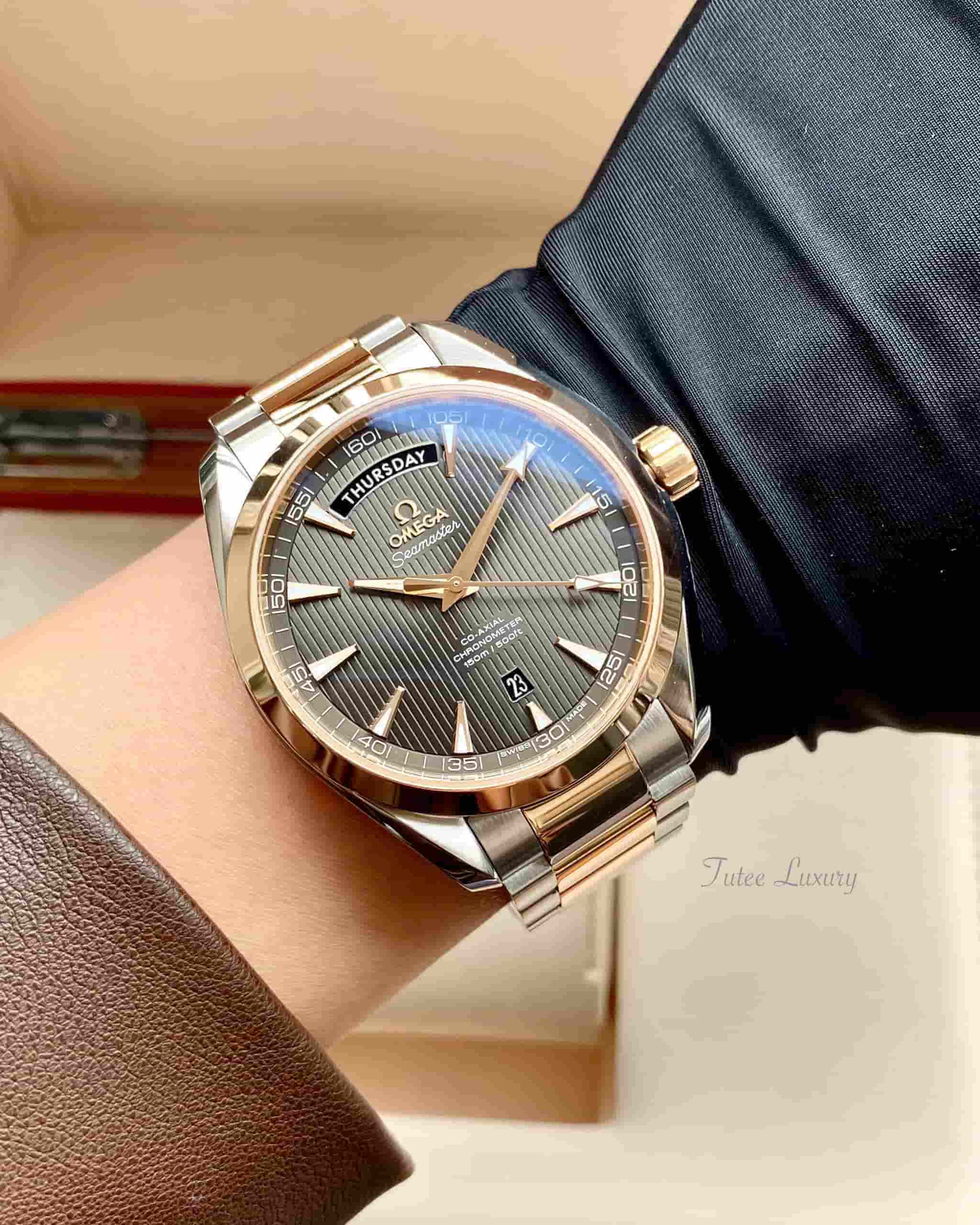 Omega Aqua Terra Day Date 231.20.42.22.06.001 Co Axial 41.5mm