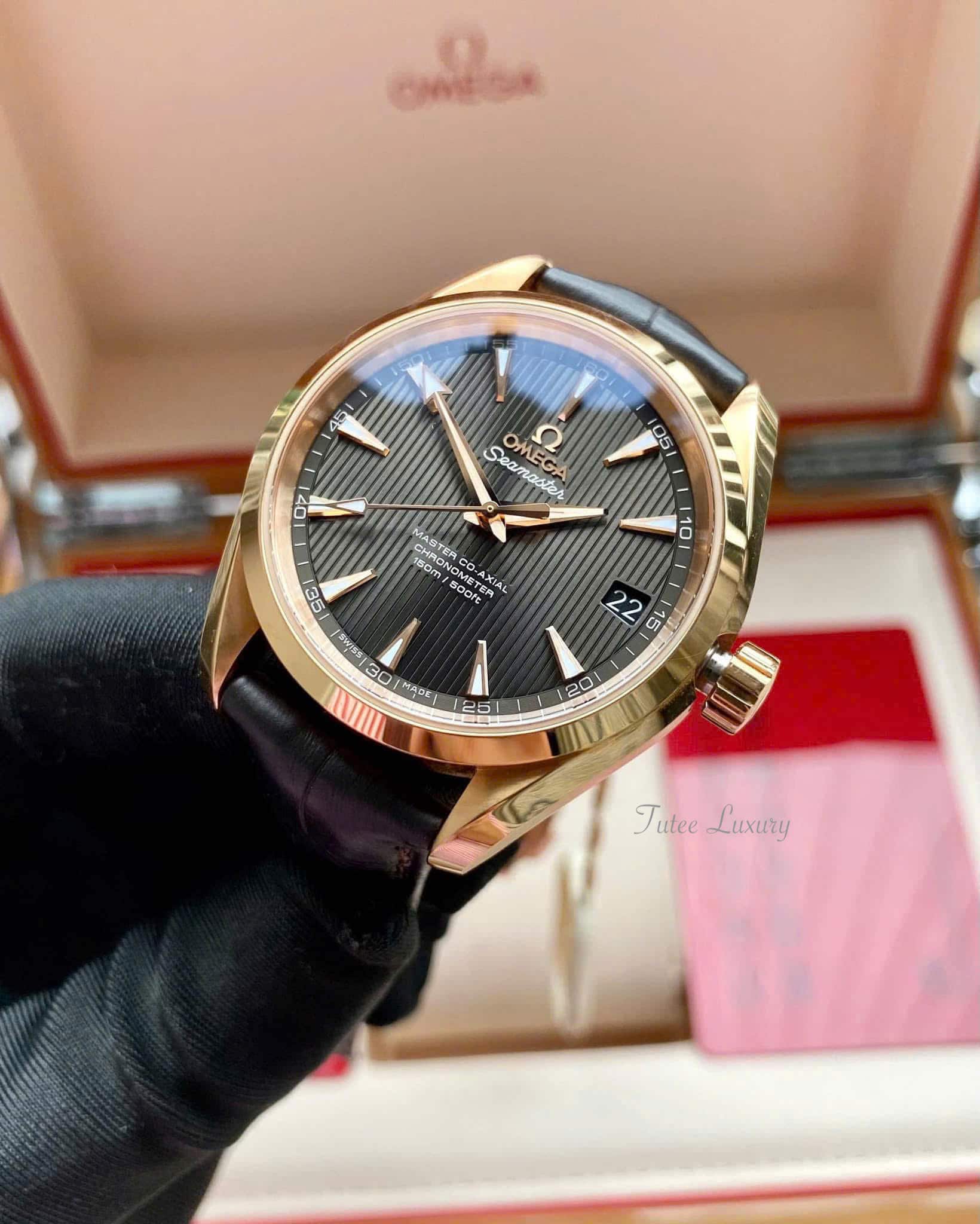 Omega Seamaster Aqua Terra 231.53.39.21.06.003 18K Watch 38.5mm