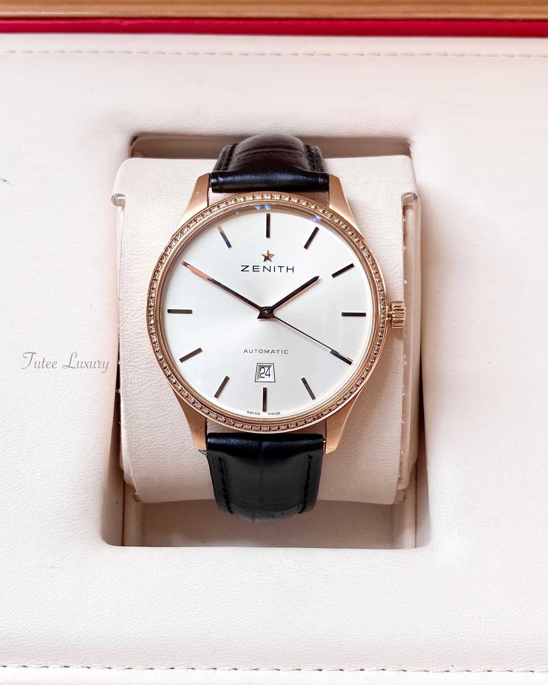 Zenith Captain 22.2020.3001/01.C498 Diamond 18k Automatic 40mm