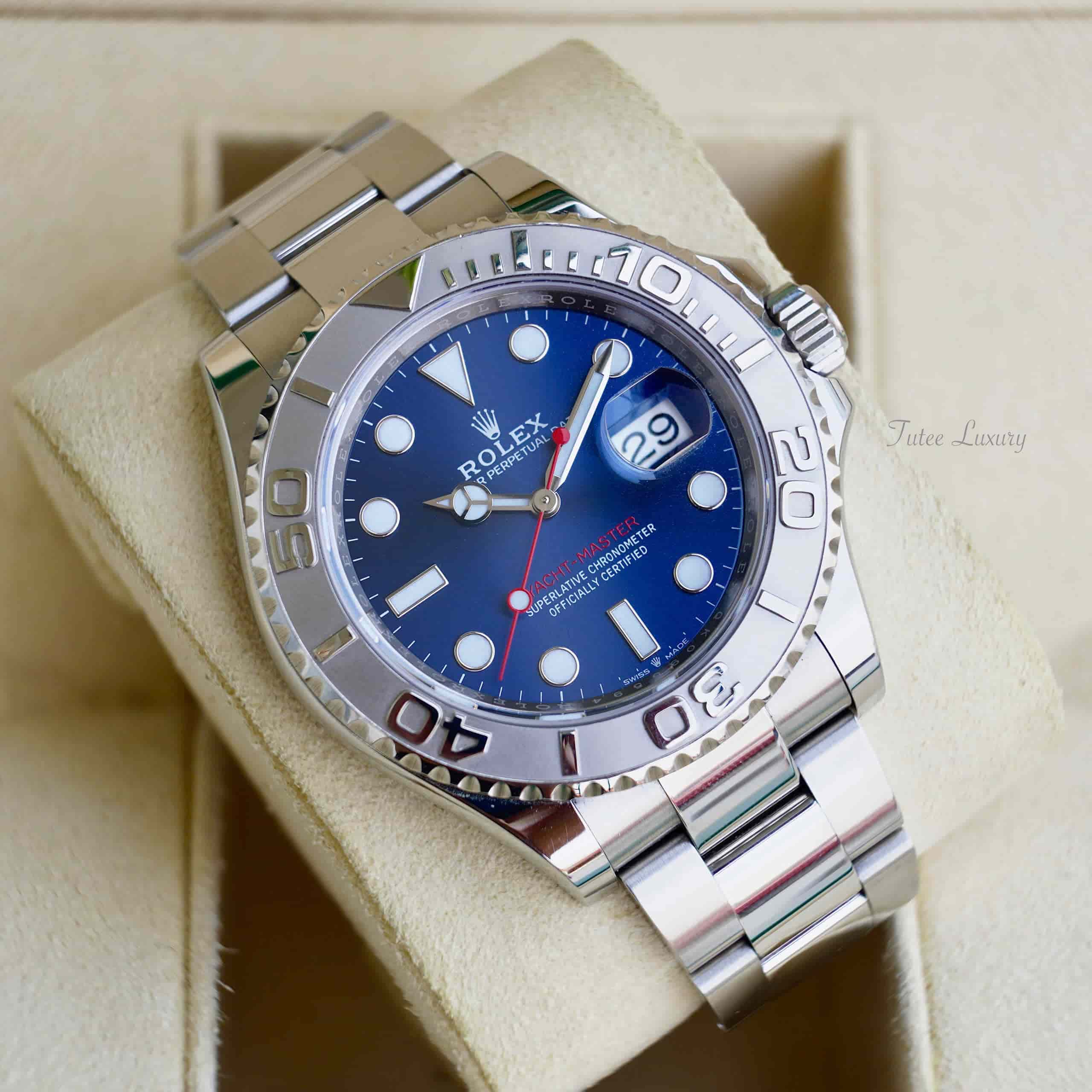 Rolex Yacht-Master 40 Platinum Bezel 126622-0002
