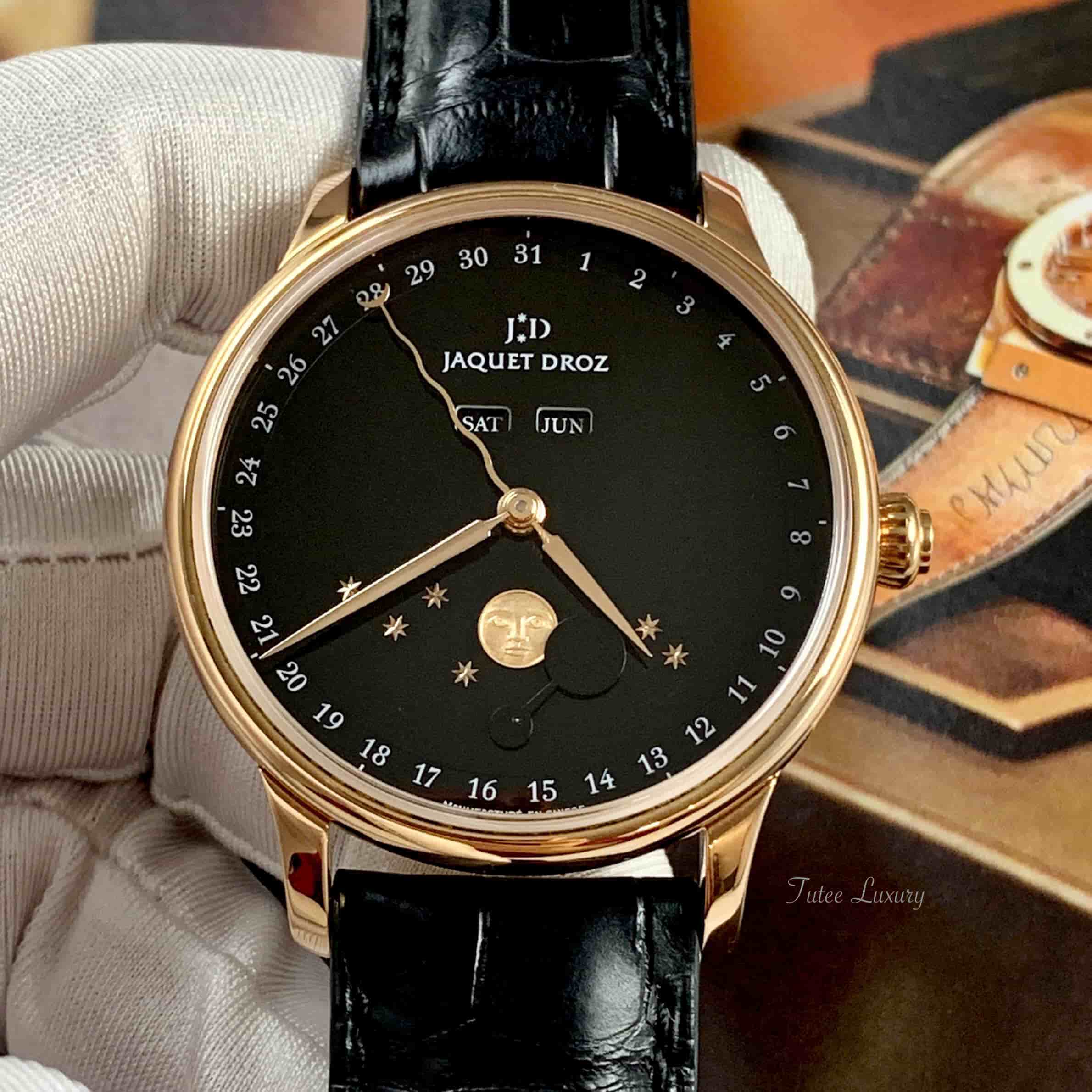 Jaquet Droz The Eclipse Black Enamel J012633202