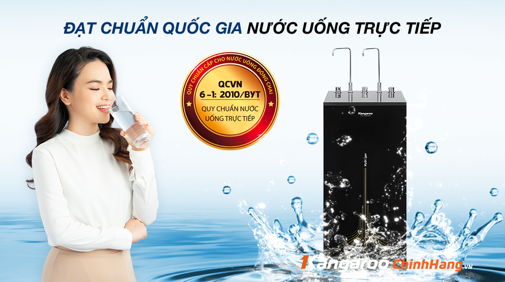 Máy lọc nước nóng nguội lạnh Kangaroo KG10A13 - 10 lõi