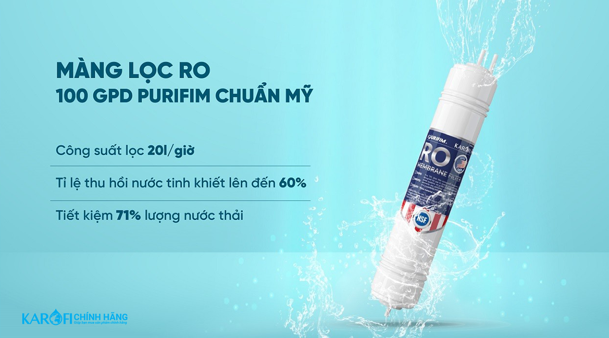 Máy lọc nước Karofi KAQ-D36S