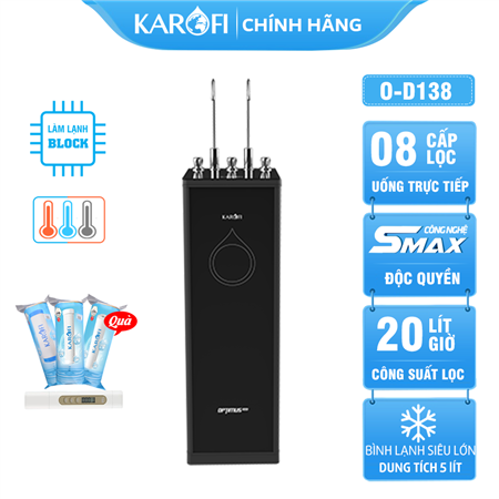 Máy lọc nước nóng lạnh Karofi KAD-D50