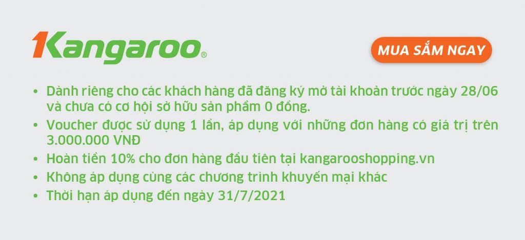 Cảm ơn khách hàng đã thức đêm cùng Kangaroo