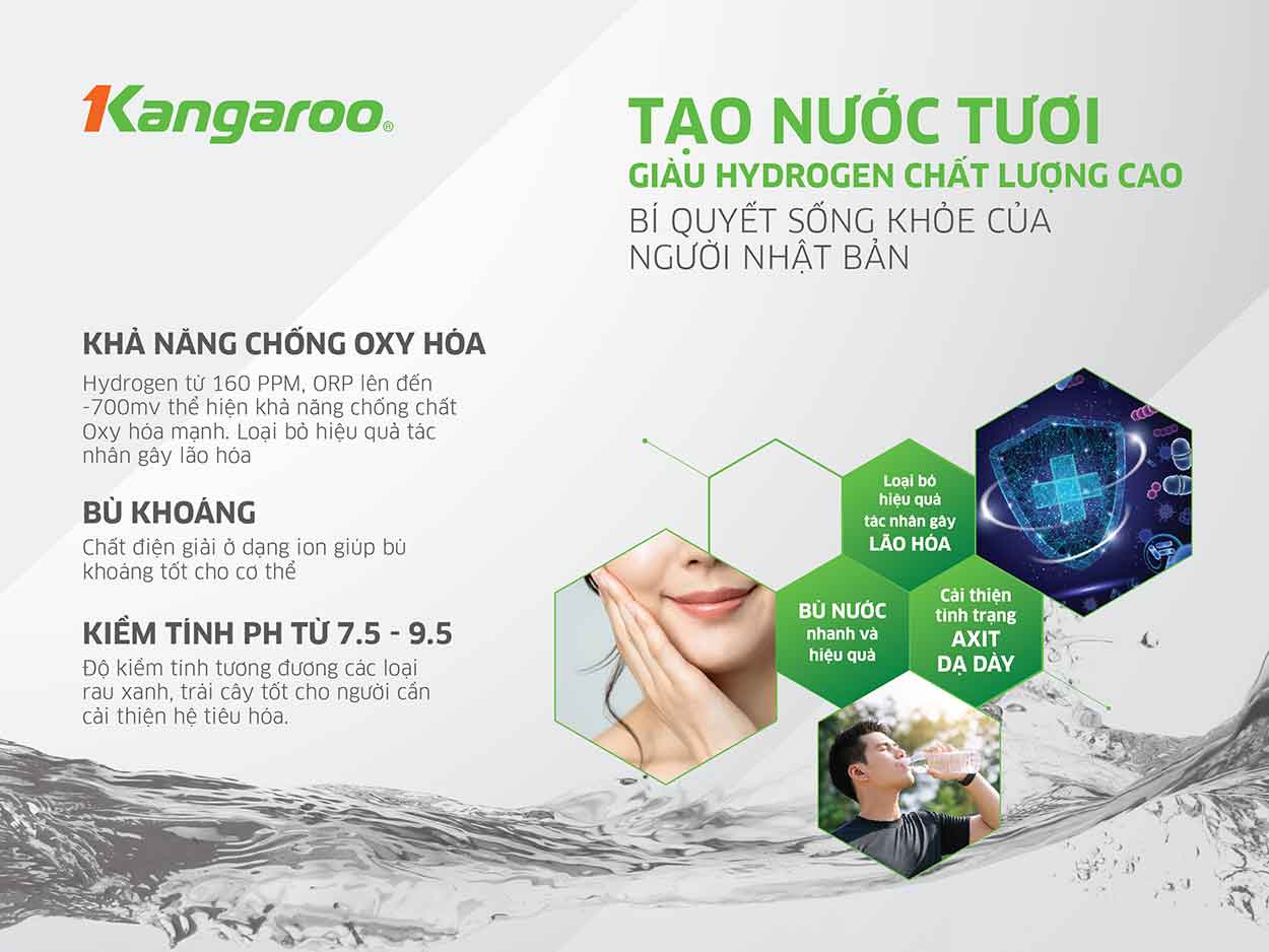 Vì sao máy lọc nước Hydrogen được ưa chuộng?