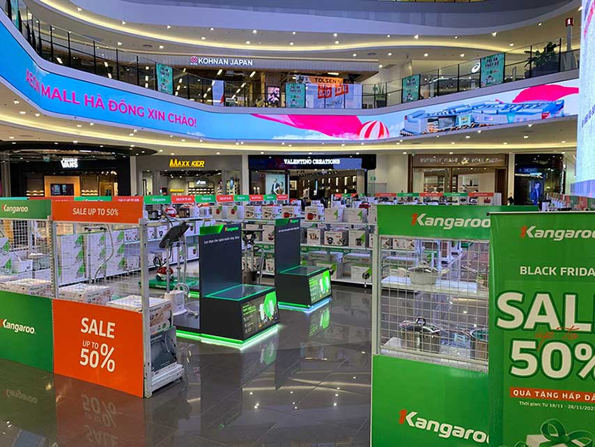 Siêu sale cuối năm - Đến ngay showroom Kangaroo Aeon Mall