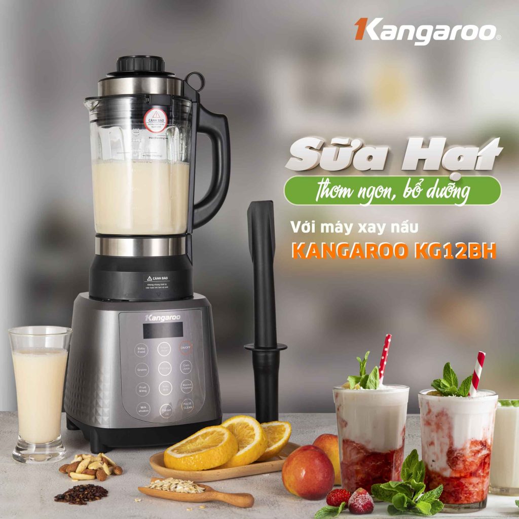 Máy xay nấu sữa hạt Kangaroo "cháy hàng" mùa dịch